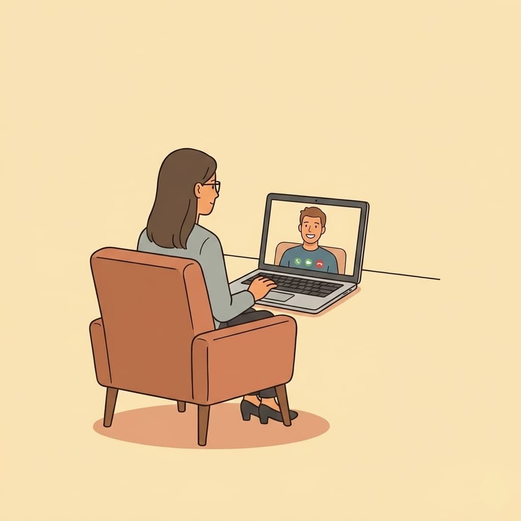 Sesión por videollamada